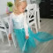 Rochie rochita printesa Elsa Frozen NOUA (cu eticheta) 5,6,7,8 ani