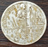 Moneda Argint Romania 1 Leu 1910 Carol I, Argint, Numismatica
