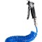 Set pistol pentru suflat cu furtun 5m spiralat 1/4&quot;M&amp;F HardWork ToolsRange