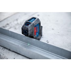 Bosch GPL 3 G Nivela cu 3 puncte cu laser verde, 30 m - 4059952524856