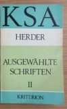Ausgewahlte schriften, vol. 2 Herder