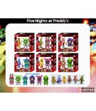 Set 2 Figurine Five Night's At Freddy's 6 Variante