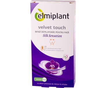 Velvet Touch Benzi Depilatoare Fata Silk Sensation Elmiplant 20buc foto