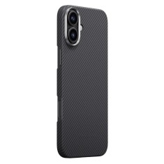 Husa pentru iphone 16 - edizard air magsafe case - black foto