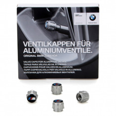 Set 4 Buc Capacele Ventil Aluminiu Oe Bmw M 36122447402