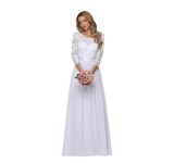 Rochie de mireasa Ever-Pretty alba, Marimea 38 - OUTLET