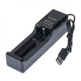 Incarcator USB-A - LI-ION 1000mAh 1x 18650 26650 14500 16340 18500 MS-5D81