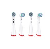 Set 4 capete de periuta compatibil cu Oral B iO, Alb