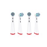 Set 4 capete de periuta compatibil cu Oral B iO, Alb