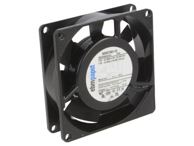 Ventilator AC axial 115V 92x92x25mm 70m3/h 40dBA foto