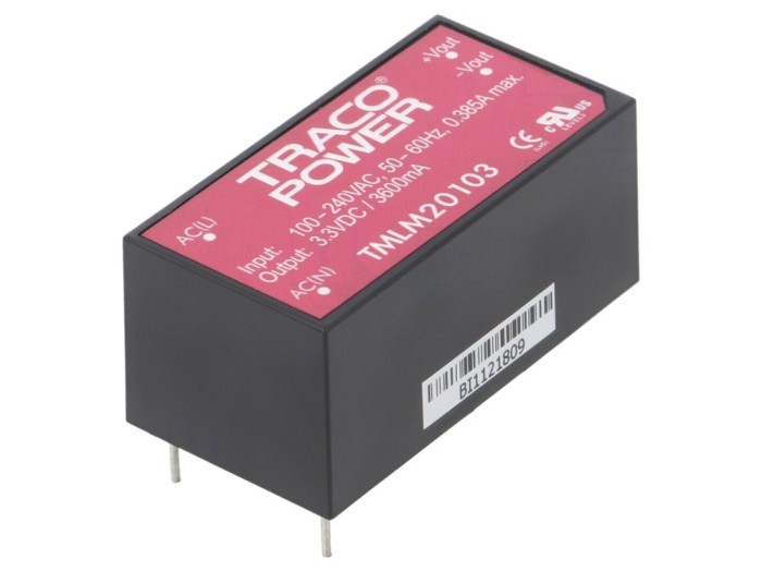 Convertor AC/DC 12W 3,3VDC