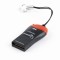 CITITOR DE CARDURI USB 2.0 LA MICRO SD TIP BRELOC GEMBIRD