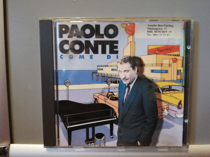 Paolo Conte - Come Di (1987/Ariola/RFG) - CD ORIGINAL/ca Nou