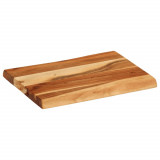 Tocator, 35x25x2,5 cm, lemn masiv de acacia GartenMobel Dekor, vidaXL
