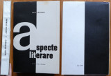 Matei Calinescu , Aspecte literare , 1965 , ed. 1 cu autograf catre Ionel Perlea