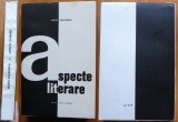 Cumpara ieftin Matei Calinescu , Aspecte literare , 1965 , ed. 1 cu autograf catre Ionel Perlea