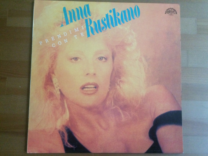 Anna Rustikano Prendimi Con Te disc vinyl lp muzica pop italiana italo disco VG+