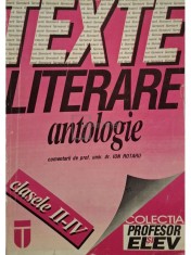 Ion Rotaru - Texte literare. Antologie (Editia: 1995) foto
