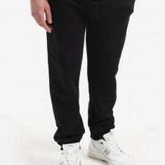 A.P.C. pantaloni de trening din bumbac Jogging Item culoarea negru, uni COEAS.H28072-BLACK