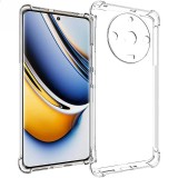 Husa de protectie, flippy, compatibila cu realme c53, tpu antisoc, protectie colturi, 1.5 mm transparent