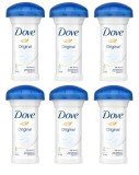 Set 6x Deodorant Antiperspirant crema Stick 24h, Dove Original, 50ml