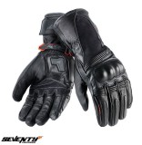 Cumpara ieftin Manusi barbati pentru scuter - motocicleta Touring iarna Seventy model SD-T1 negru &ndash; WinterTex &ndash; degete tactile XXXL (12 cm)