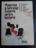 Materiale Si Tehnologii Moderne Pentru Tapiterie - C. Dobre, P. Ene, T. Ivan, E. Popescu, P. Tasca ,546857, Tehnica