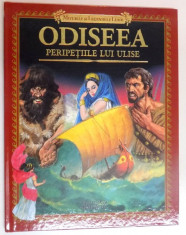 ODISEEA , PERIPETIILE LUI ULISE de STELIO MARTELLI , ILUSTRATII de LIBICO MARAJA , 2011 foto