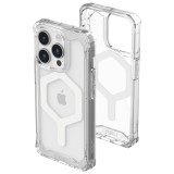 Husa iPhone 15 Pro UAG Plyo MagSafe, Ice White