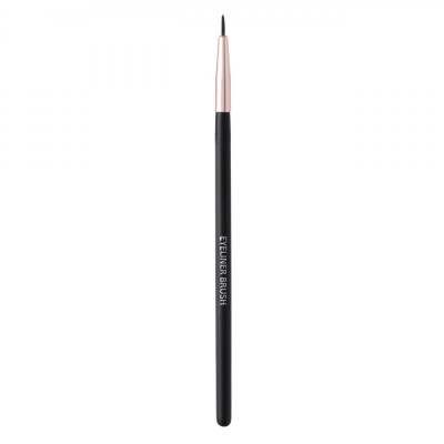 Pensulă Eyeliner, Model Subțire, Negru Roz Auriu, 16cm foto