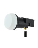 LNB UNIVERSEL PREMIUM &ndash; 1 SORTIE 0,1DB , 40MM DE DIAMETRE AVEC CAPUCHON ETANCHE 670190 SEDEA