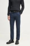 Marc O&#039;Polo pantaloni barbati, culoarea albastru marin, cu fason chinos