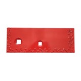 Plaz scurt drept PP4 fara cioc 10mm grosime