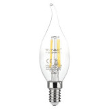 Bec e14 cu filament led 4w 3000k