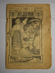 Revista enciclopedica populara Albina Anul XIV Nr. 30 - 24 Aprilie 1911 foto