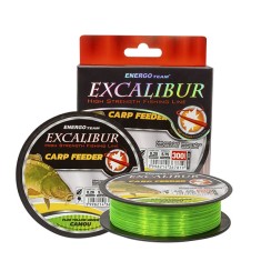Fir Excalibur Feeder Fluo Galben-verde Camou 300m