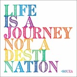 Magnet - Souza Life is a journey | Quotable Cards