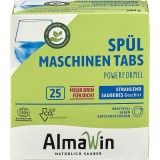 Tablete Masina de Spalat Vase AlmaWin, 25 Spalari, Vegane, Fara Fosfat/Clor, Certificare ECOCERT, Germania