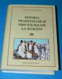 Istoria traditiilor si obiceiurilor la romani 3 - Nicolae Cojocaru obiceiuri