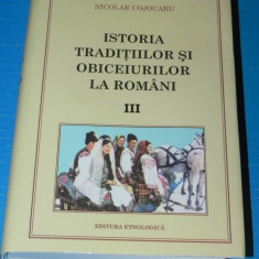 Istoria traditiilor si obiceiurilor la romani 3 - Nicolae Cojocaru obiceiuri