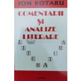 Comentarii si analize literare - 2007 - Ion Rotaru ($V70)