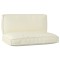 vidaXL Set de perne pentru palet 2 pcs Crem 120 x 80 x 12 cm