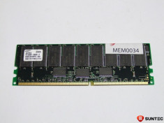 Memorie ECC Samsung 256MB PC1600R DDR CL2 DIMM M383L3310DTS-CA0 foto