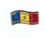 Insigna Omagiu decembrie 89 - 2009 - 20 ani, cu ac rupt