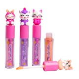 Luciu de buze Friendly Animals, 44108, Set 4, Martinelia