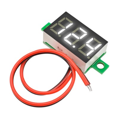 Voltmetru afisaj digital LED ALB - 0,36 inch DC ( 4.7-32V ) (v.3291G) foto