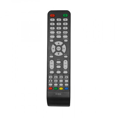 Telecomanda pentru TV, Compatibila Vortex, LCD/LED, LEDV-24, PentZone, Neagra foto