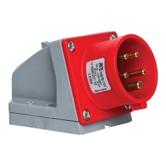 Fisa stecher 5 poli 3P+N+E 16A 6h 380V IP44 trifazic CEE montaj aplicat