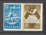 Romania.1960 Posta aeriana-Ziua marcii postale XR.401, Nestampilat