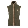 Vesta de l&acirc;nă Jack Pyke Countryman Fleece Gilet Pheasant, culoare oliv &icirc;nchis, mărimea XL